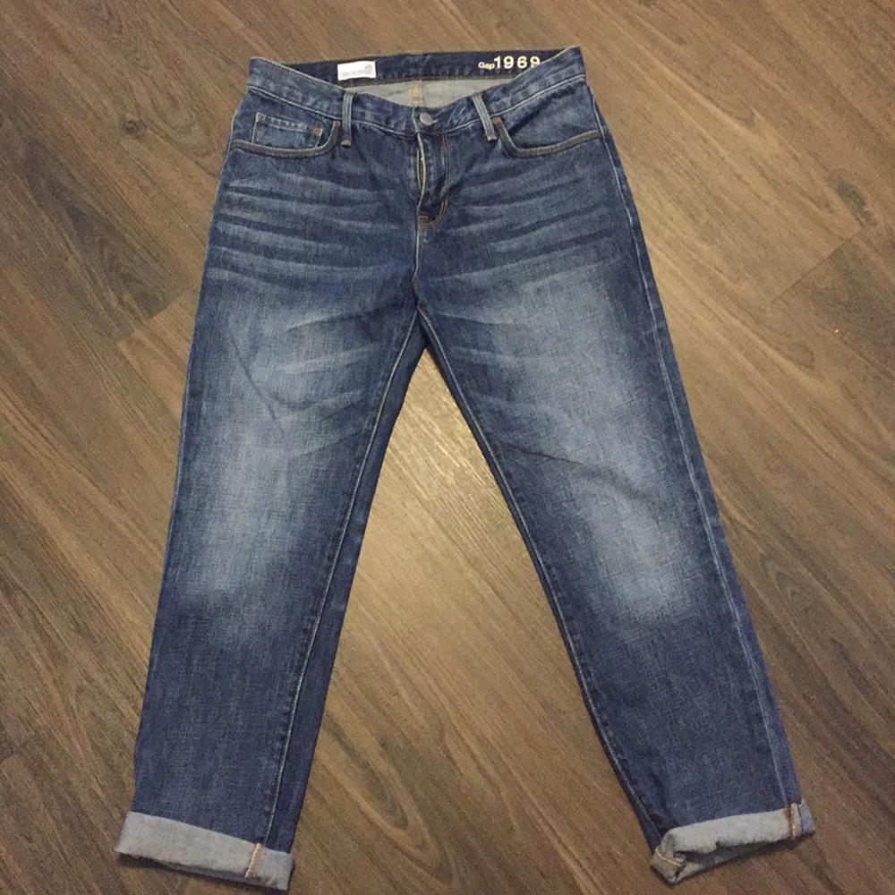 Gap sexy boyfriend ankle length jeans